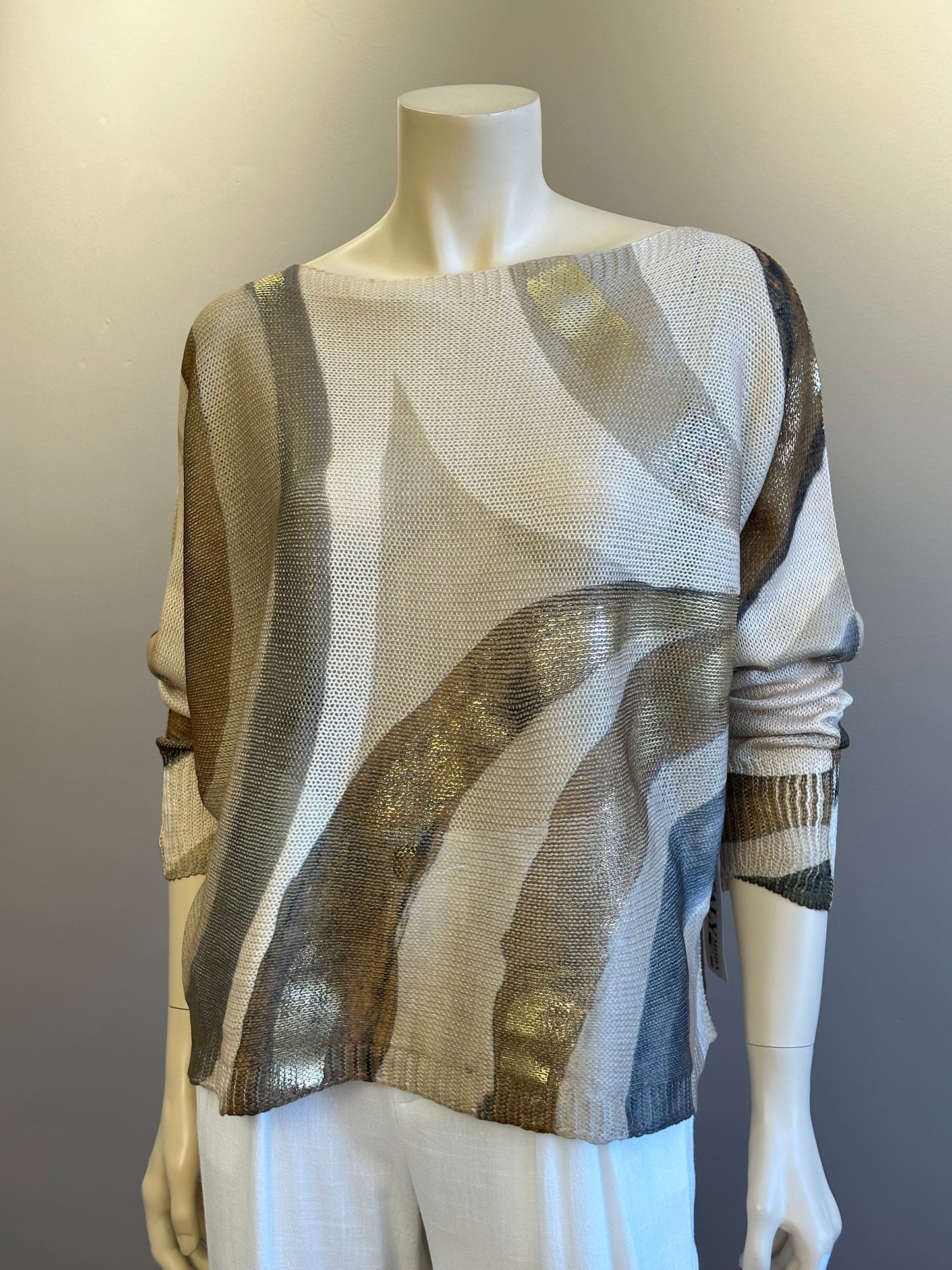 Sweater Hilo Italiano Camel Mix