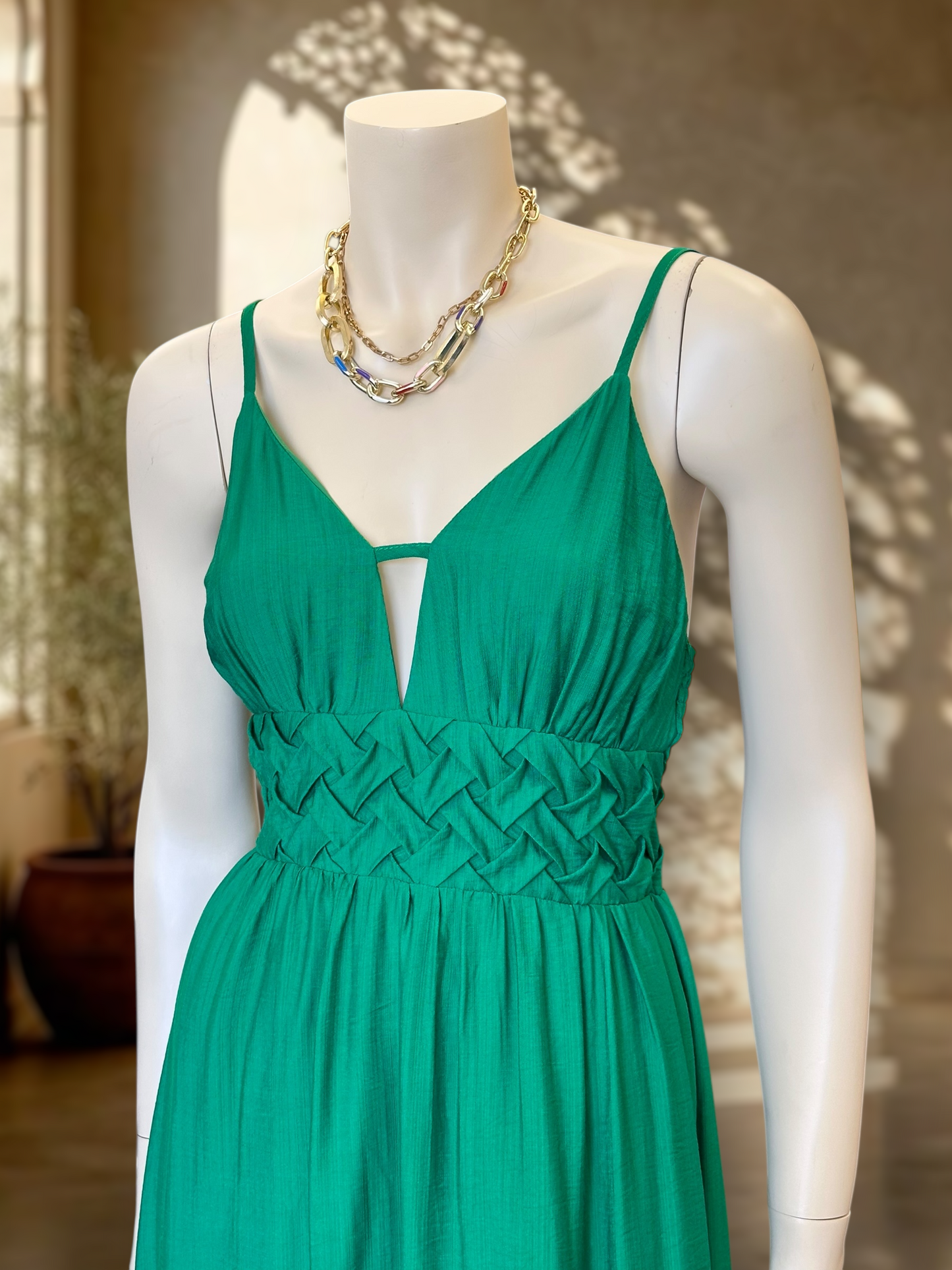 Vestido Aurora Verde