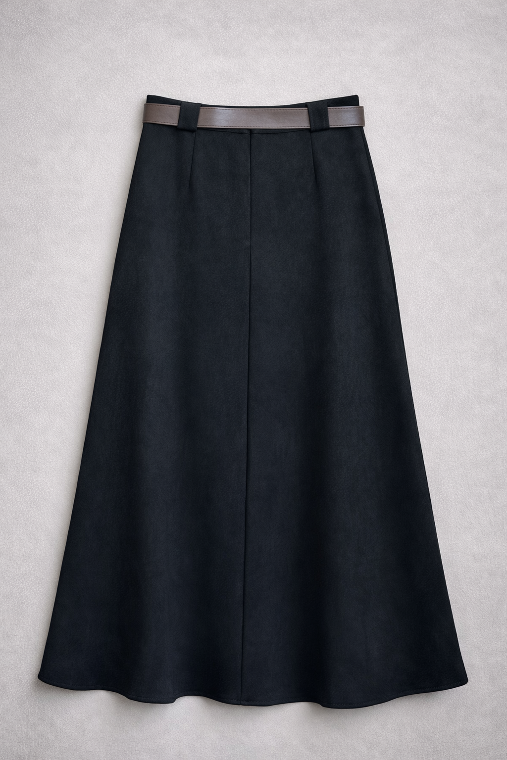 Falda Toscana Suede Negro