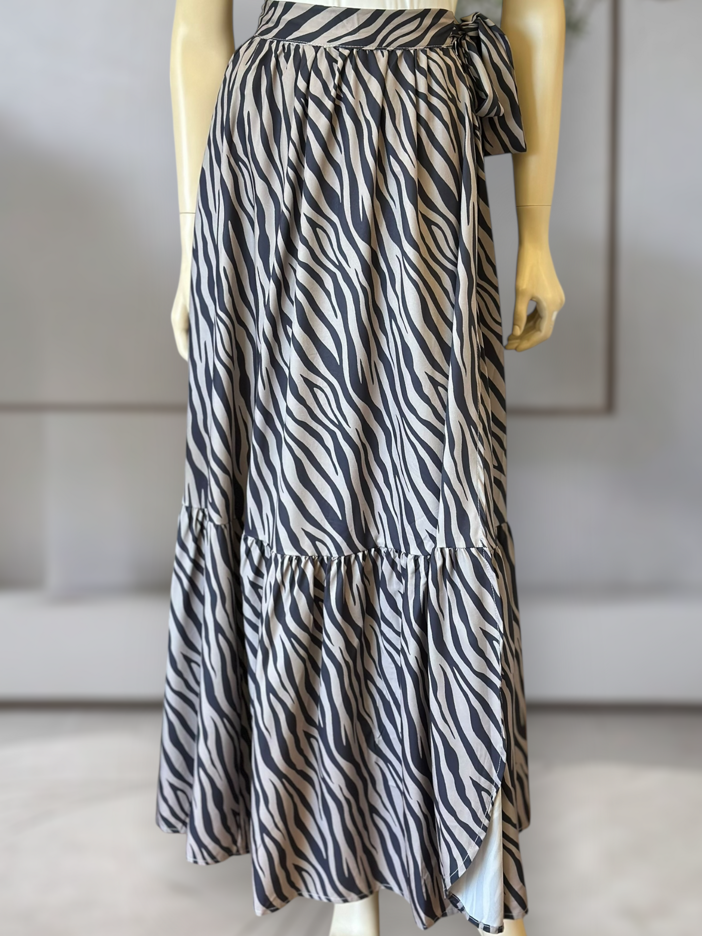 Falda Envolvente Negro