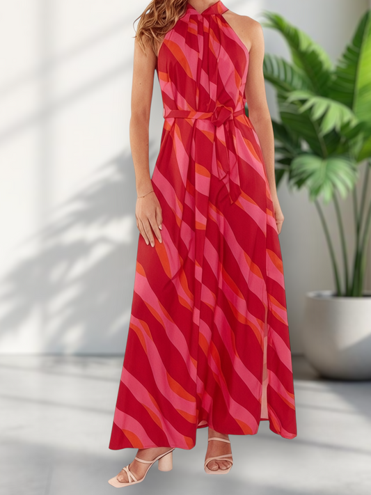 Vestido Gala Sunset Rojo