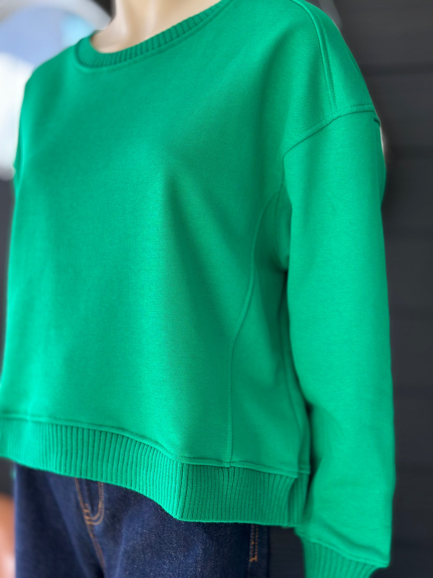 Polerón Oversize Verde