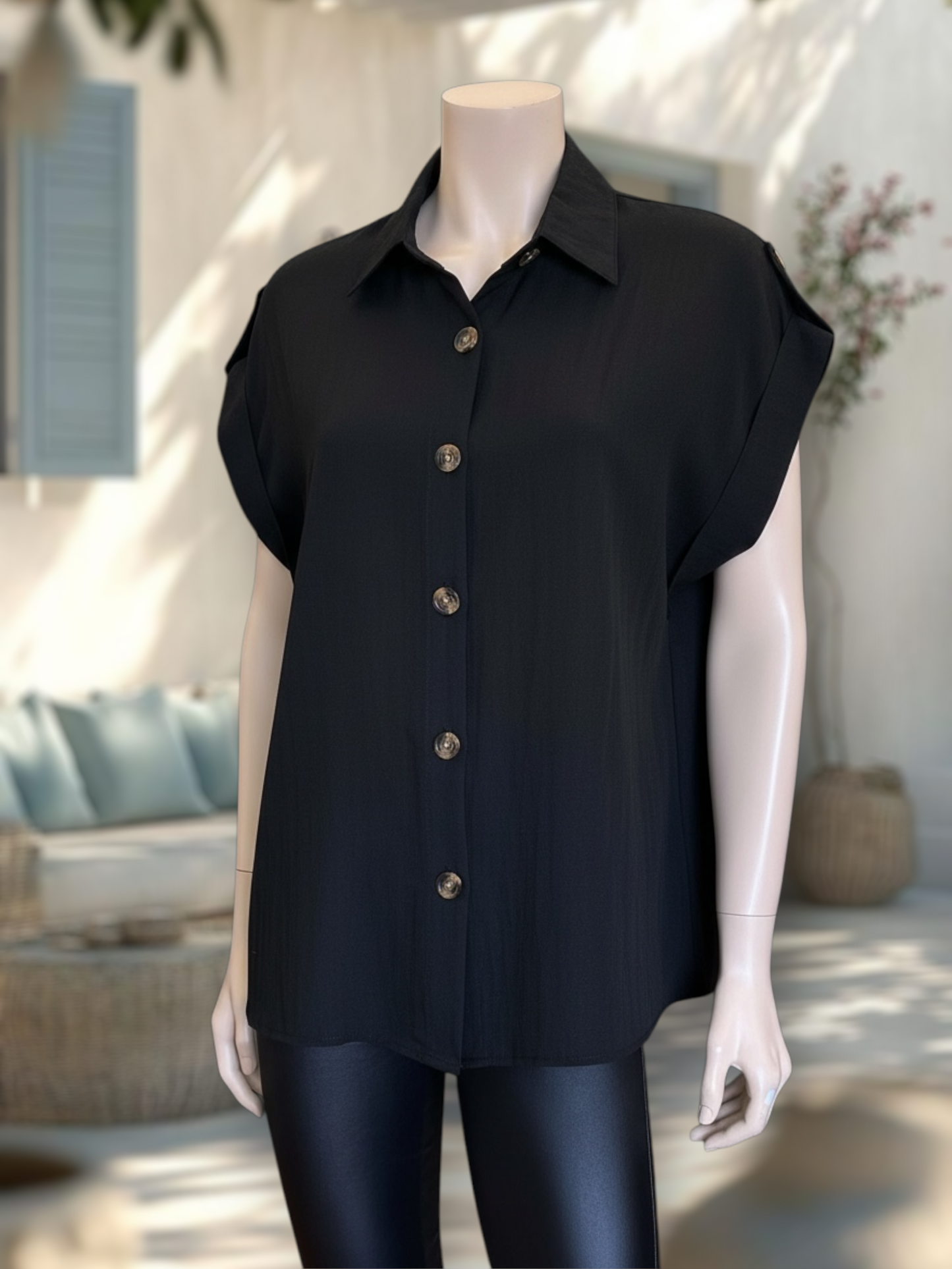 Blusa Natura Negro