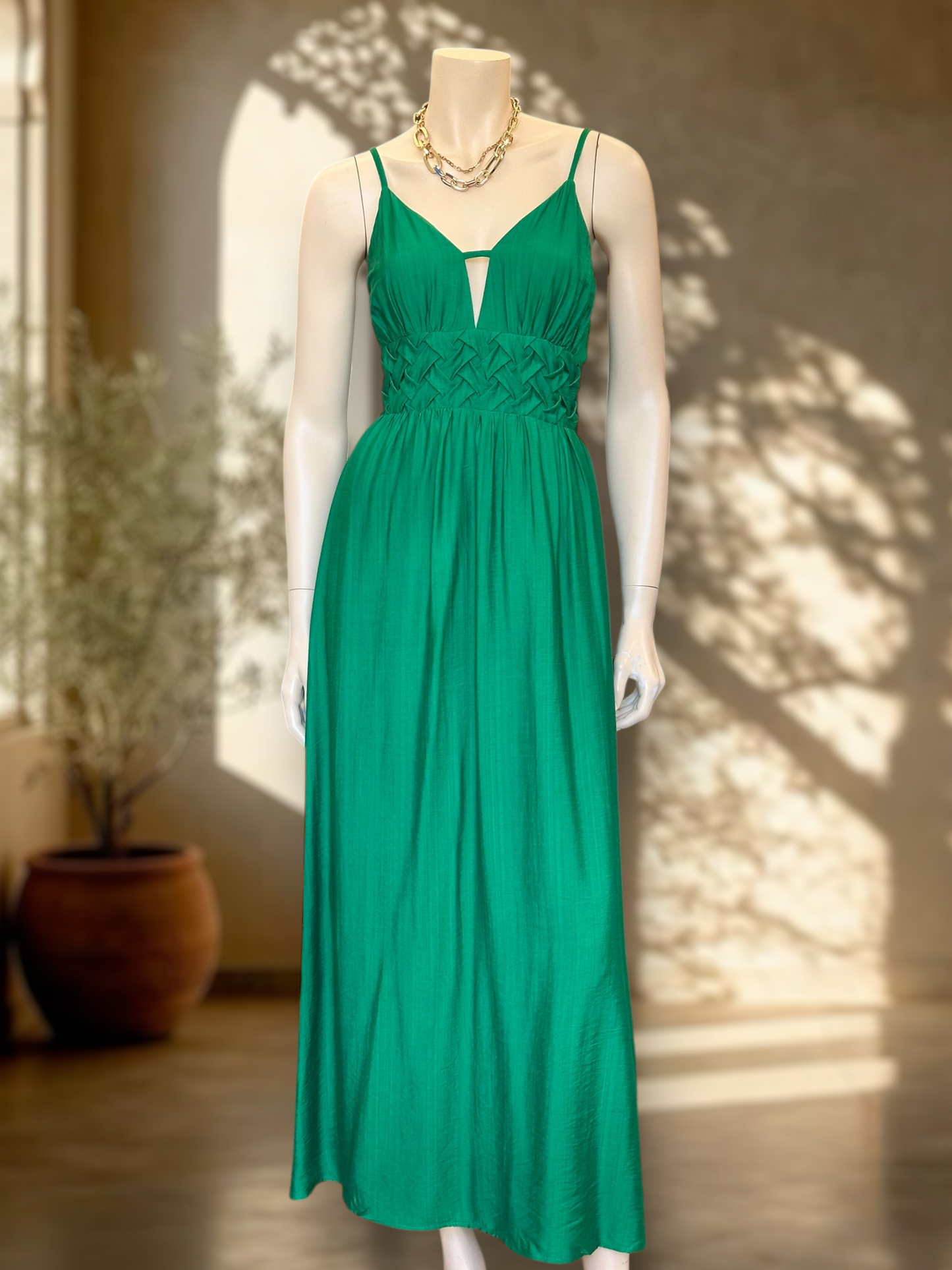 Vestido Aurora Verde