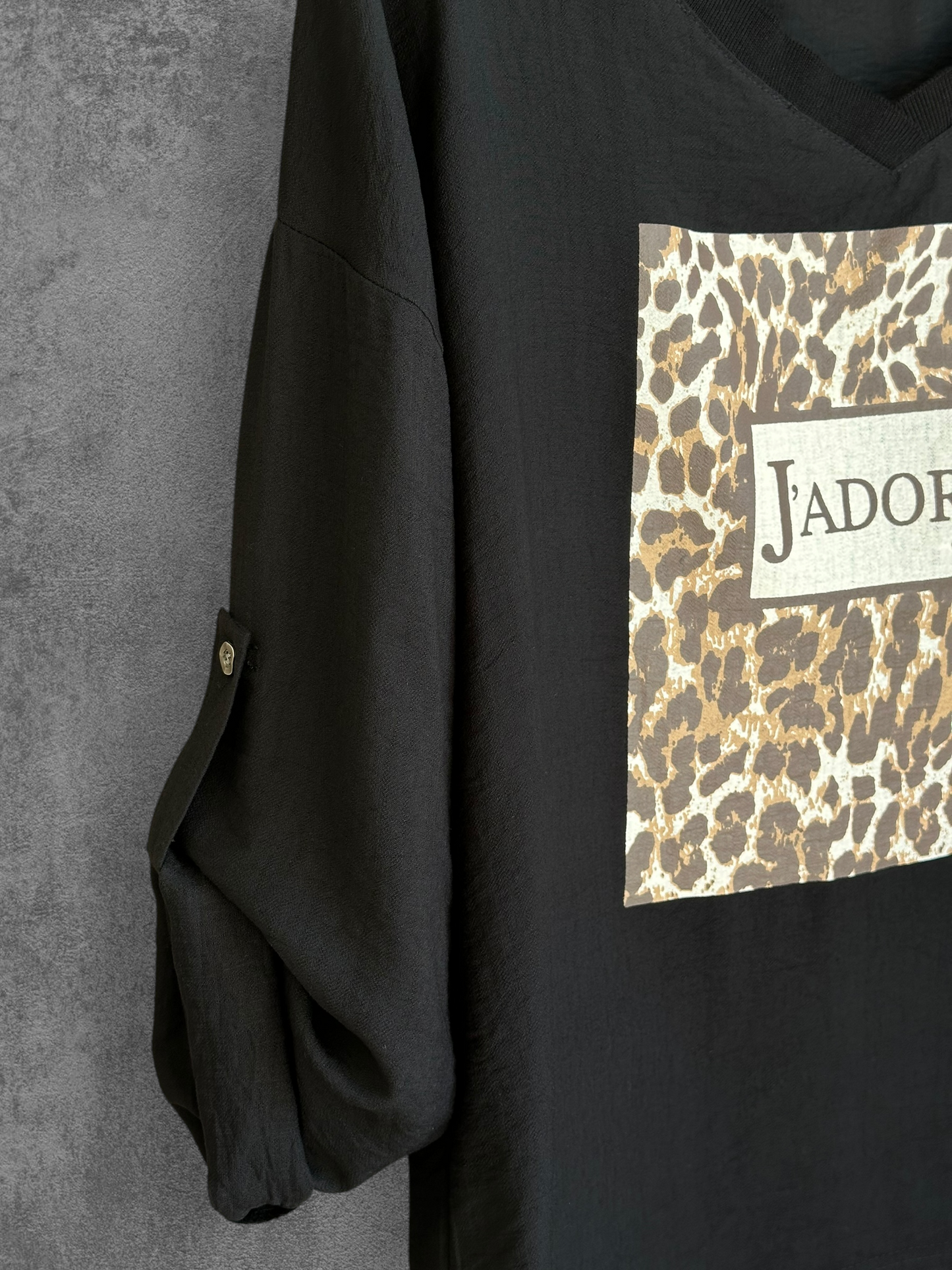 Polera J’ Adore Negro