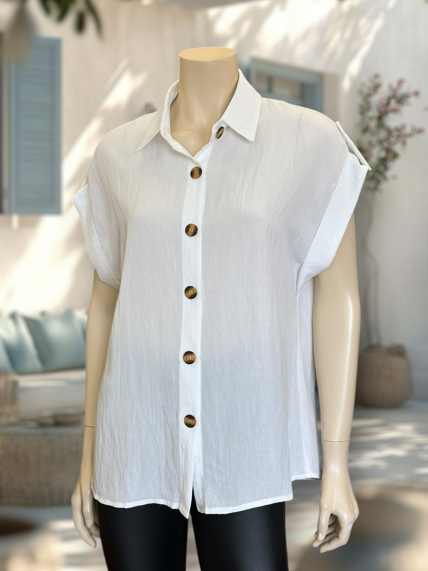 Blusa Natura Blanco