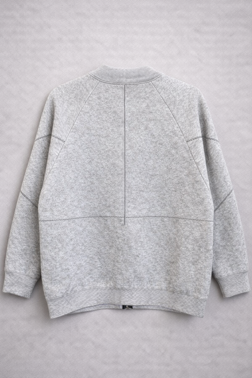 Chaqueta tipo Bomber Gris