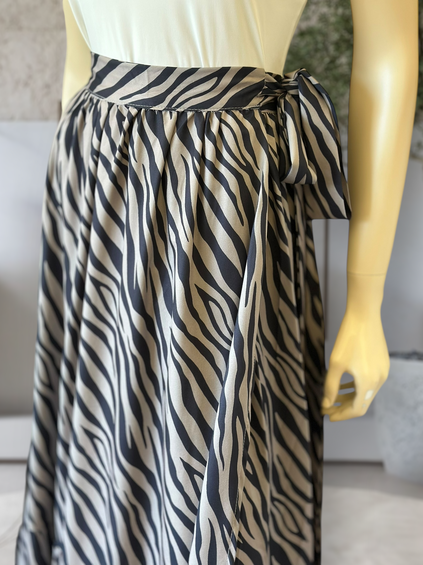 Falda Envolvente Negro