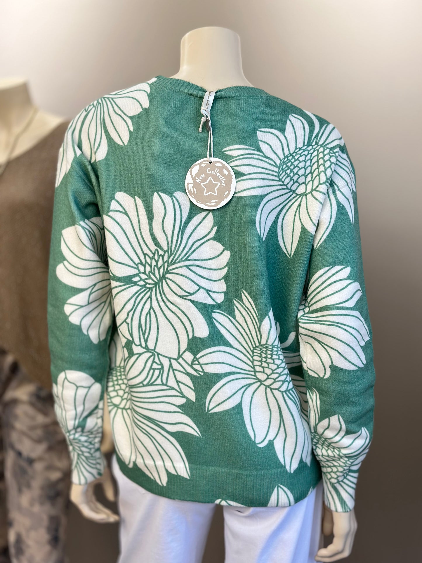 Sweater Estampado Floral - New Collection