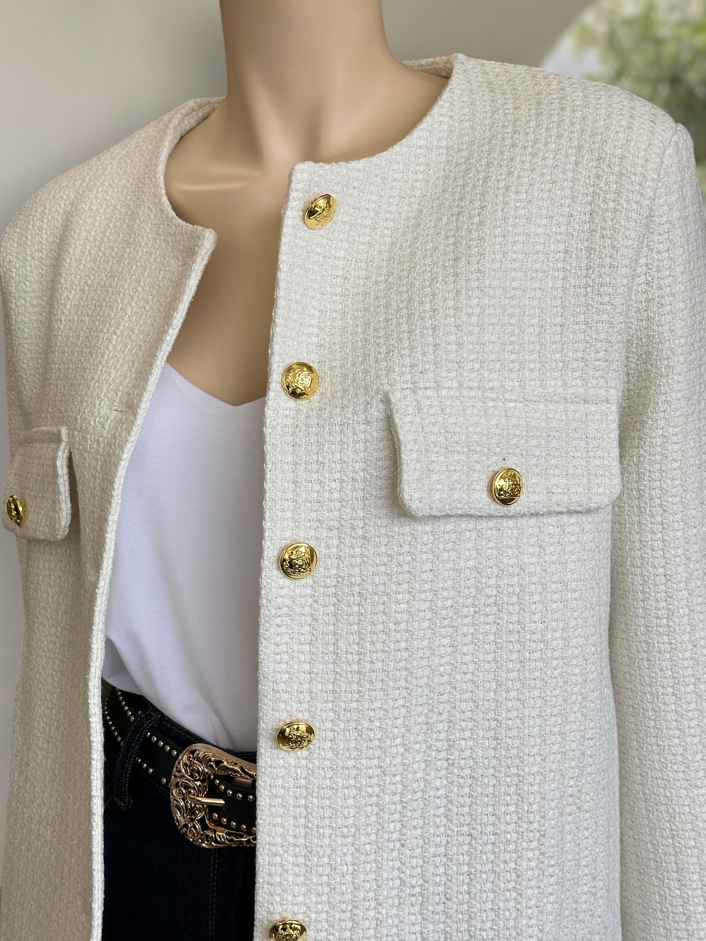 Chaqueta Milano Marfil