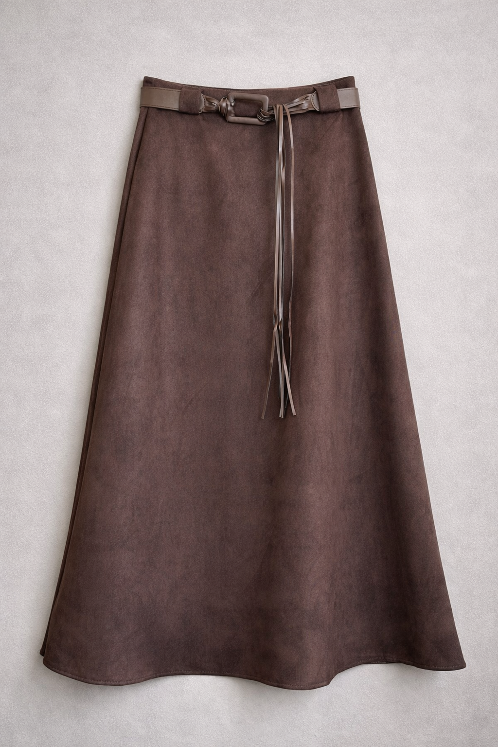 Falda Toscana Suede Café