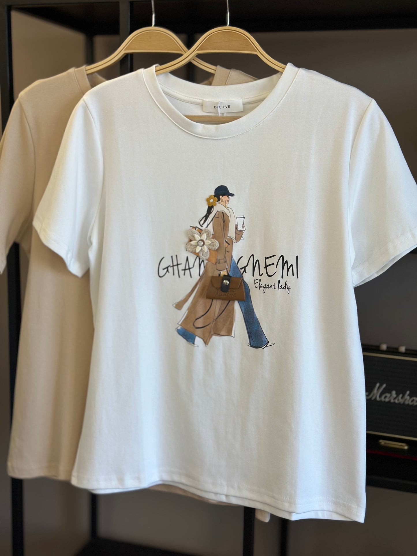 Polera Elegant Lady Blanco