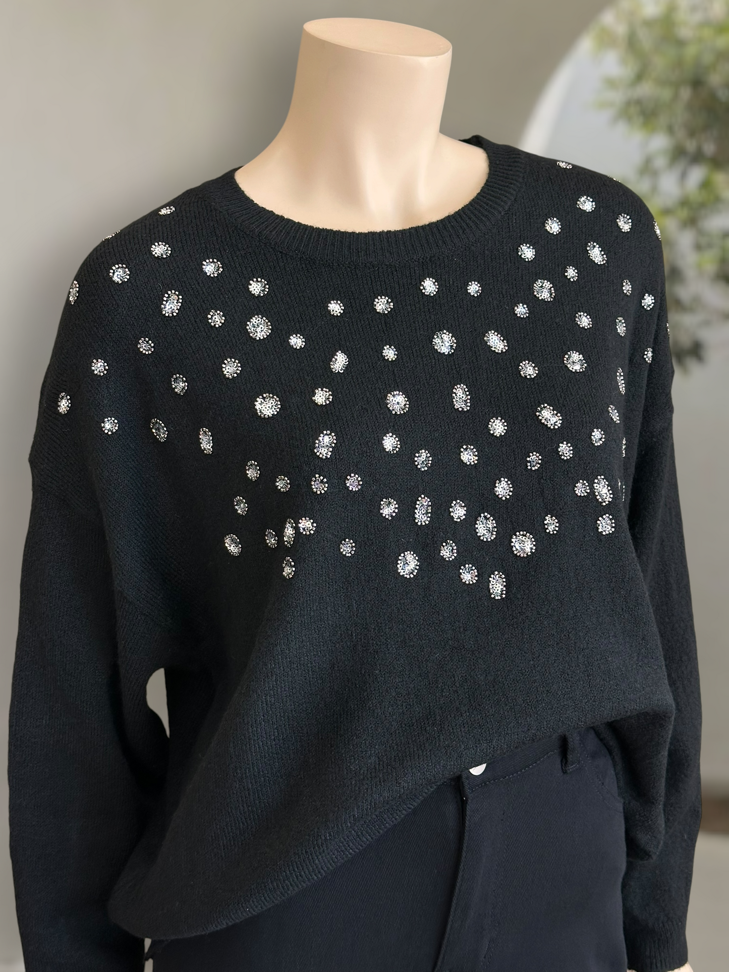 Sweater Shine Negro