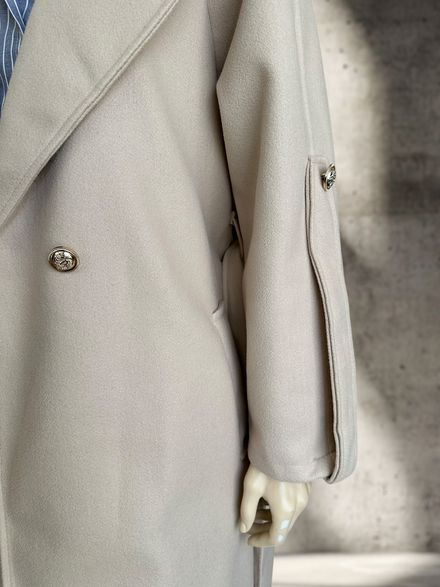 Abrigo Italiano Firenze Beige