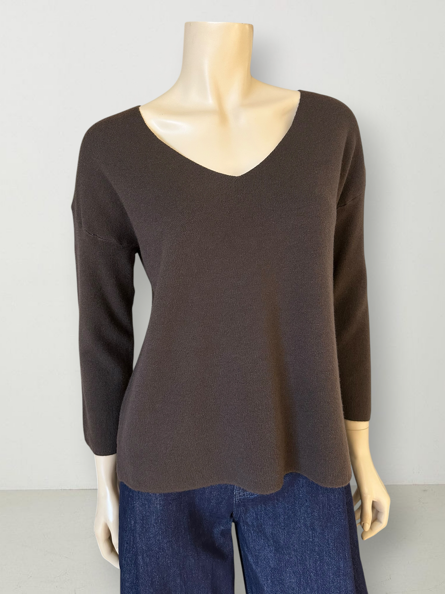 Sweater Alas Lurex Café