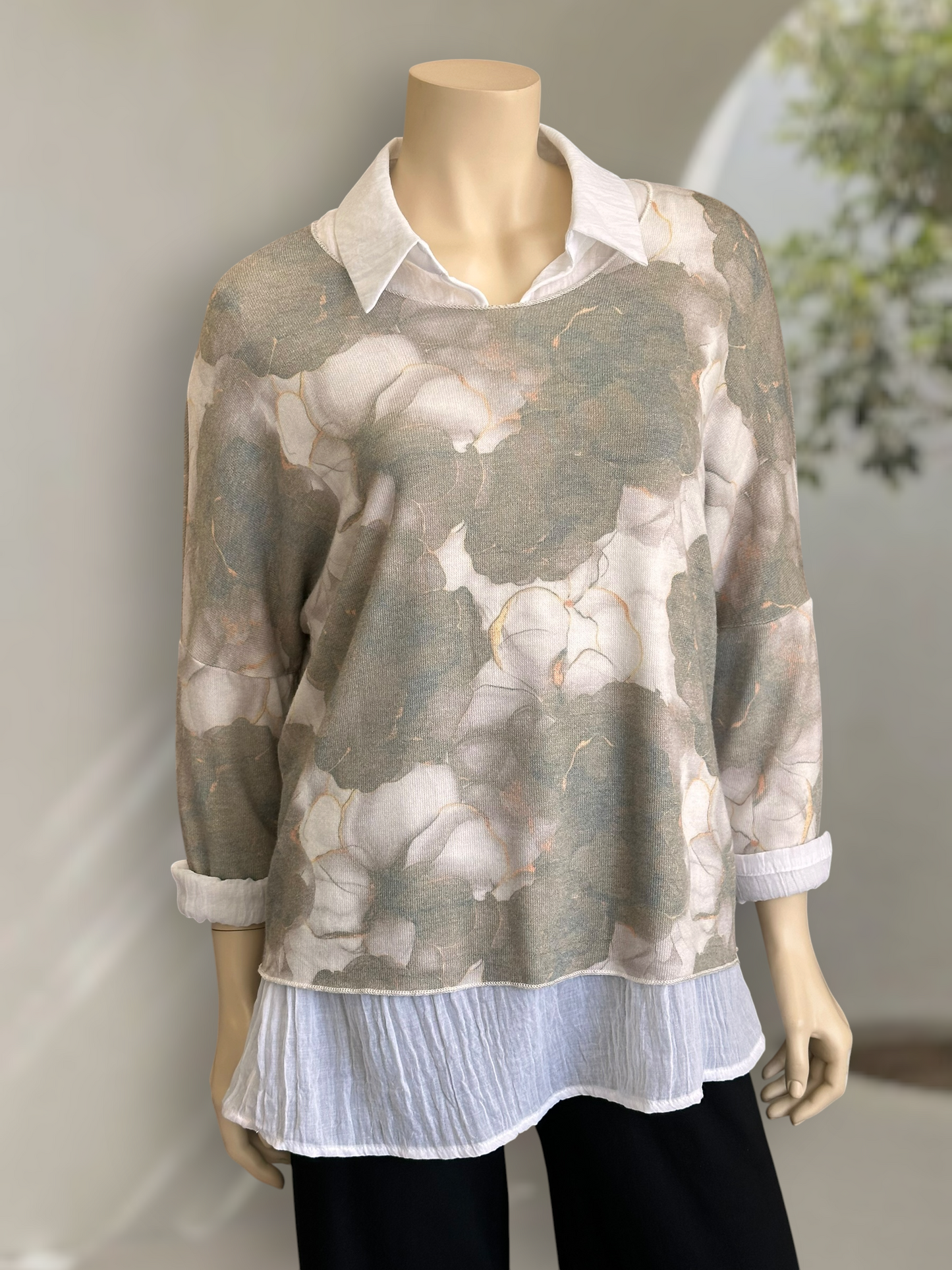 Sweater Bloom Verde