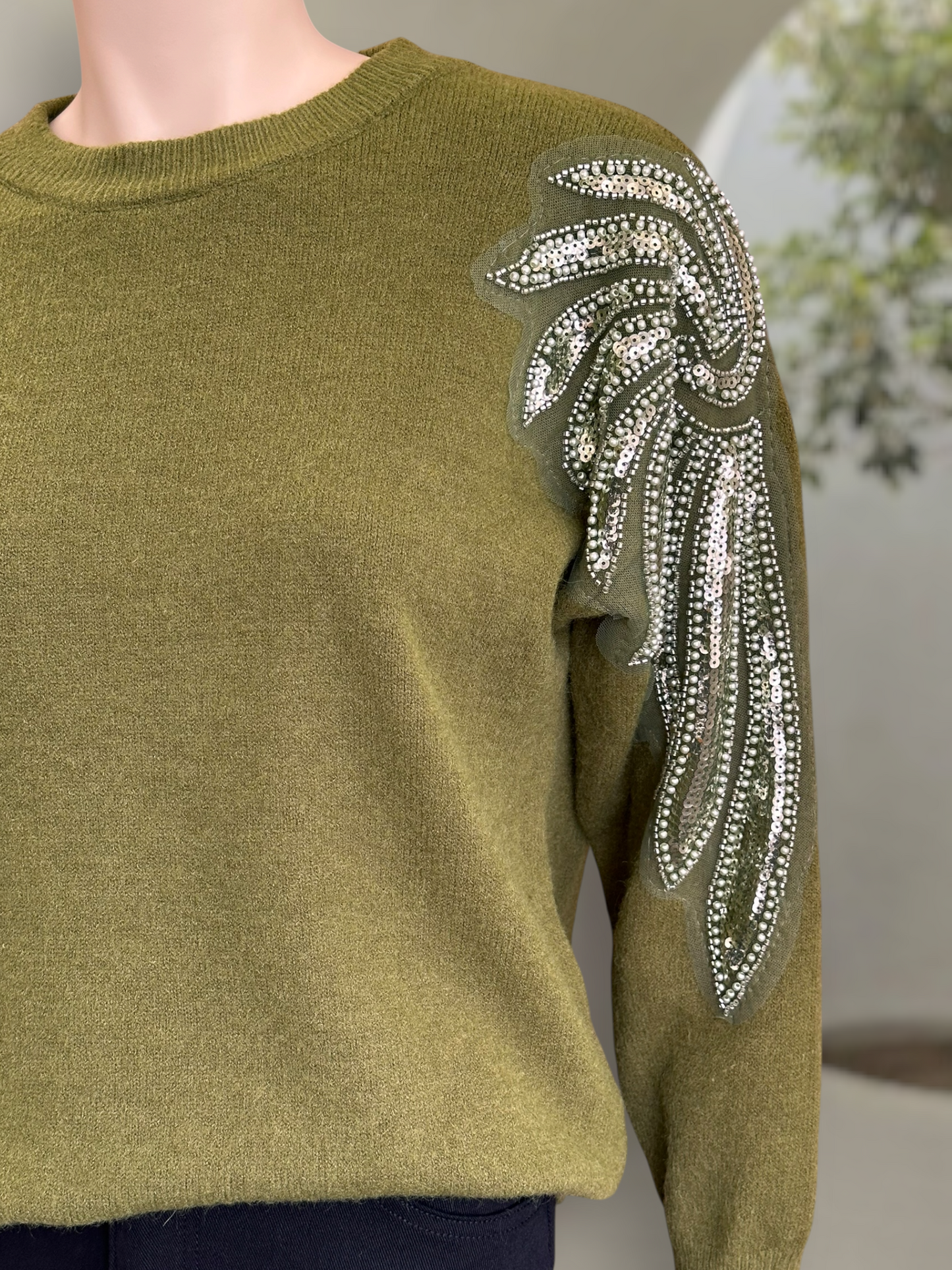 Sweater Pearl Verde
