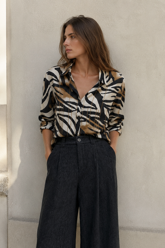 Blusa Safari Glow