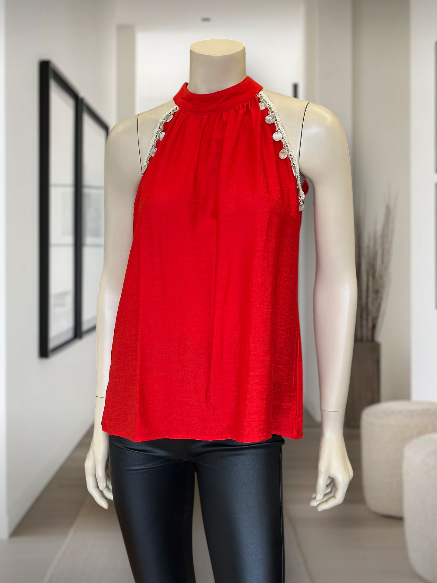 Blusa Riviera Rojo