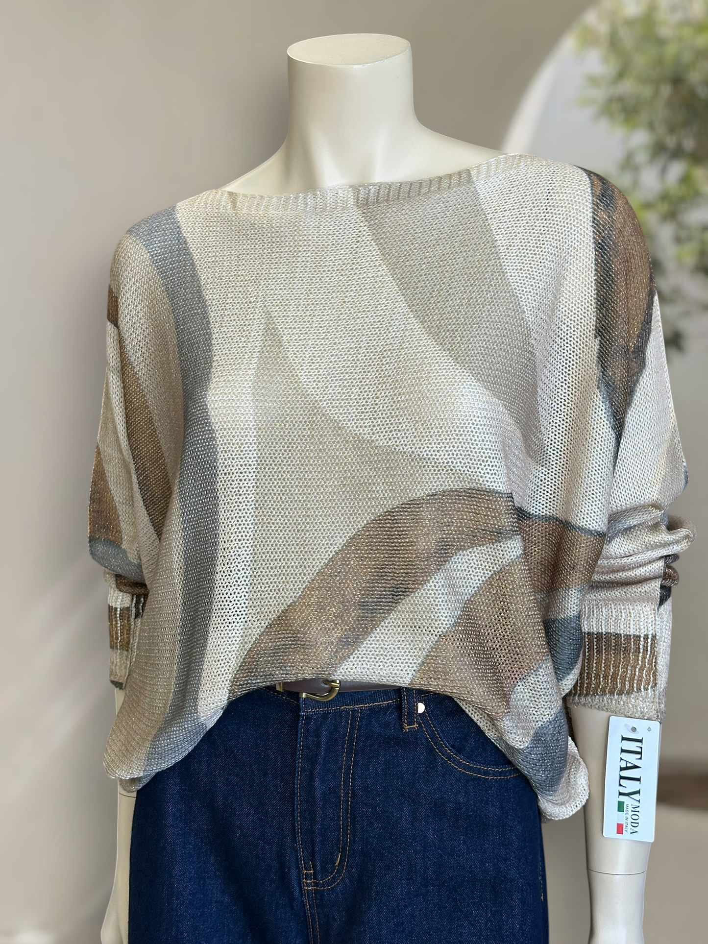 Sweater Italiano Lurex Knit