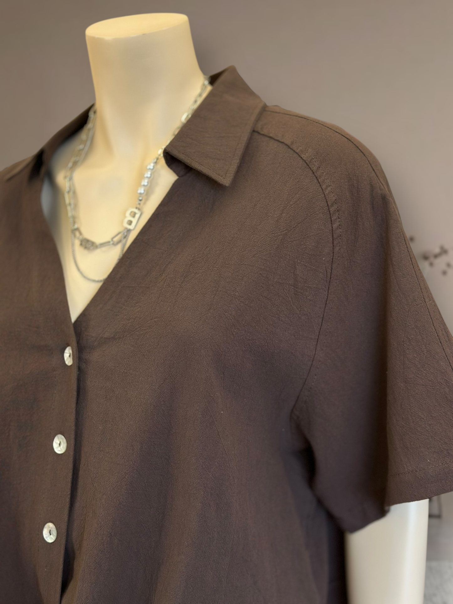 Blusa Nudo Linolet Café