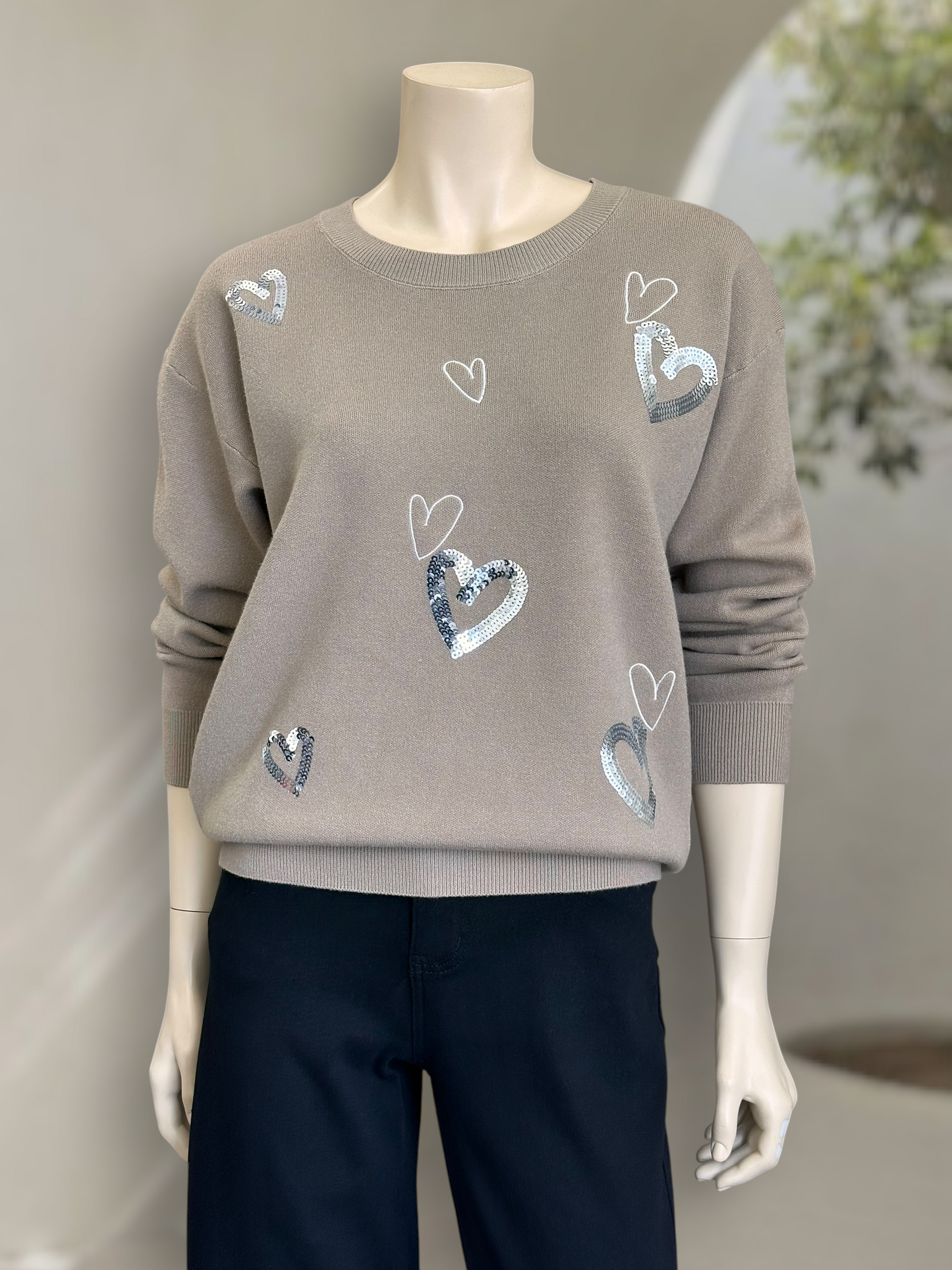Sweater Hearts Latte