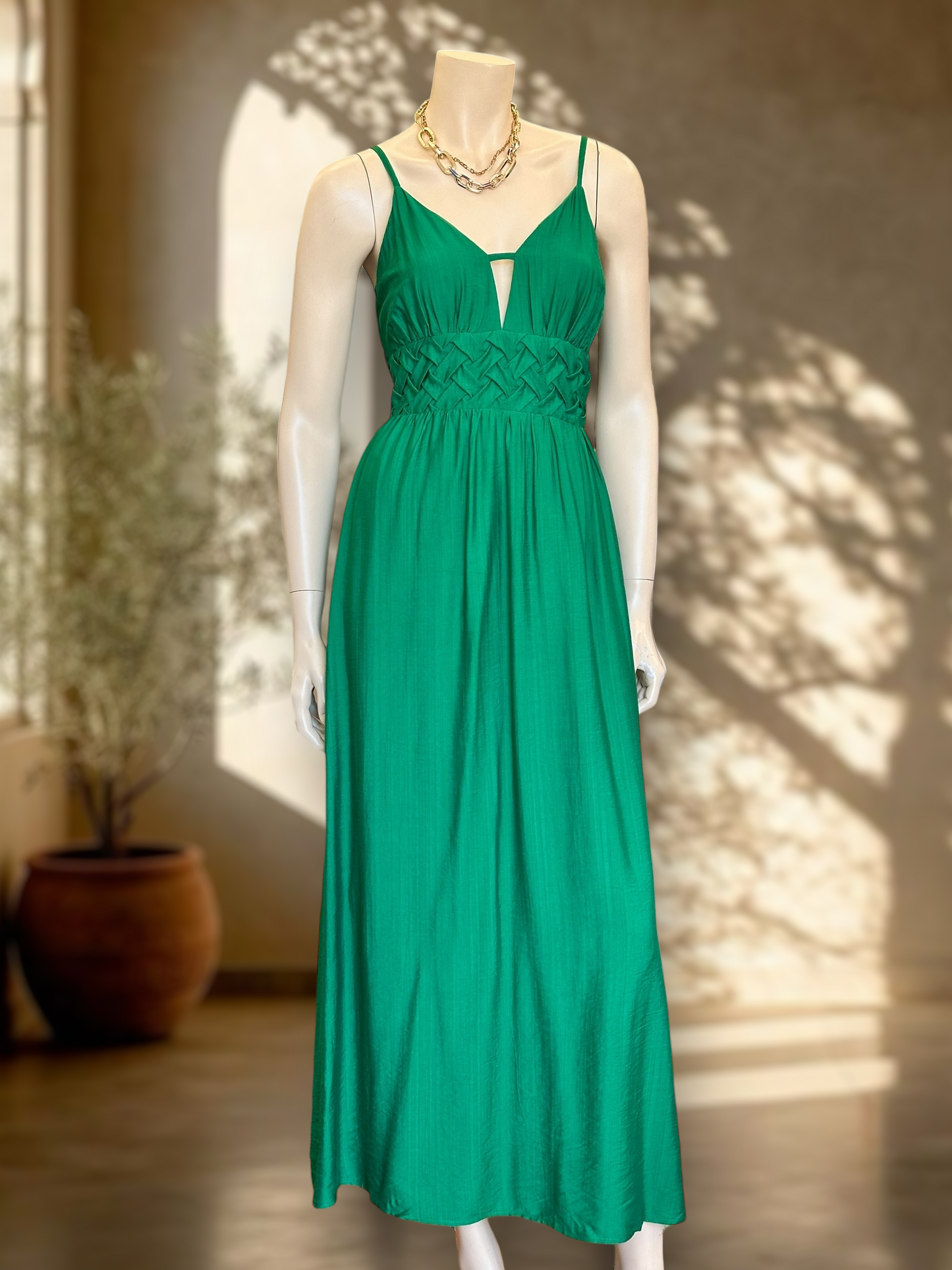 Vestido Aurora Verde