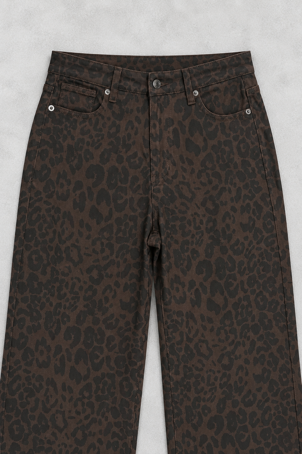 Jeans Animal Print Elasticado