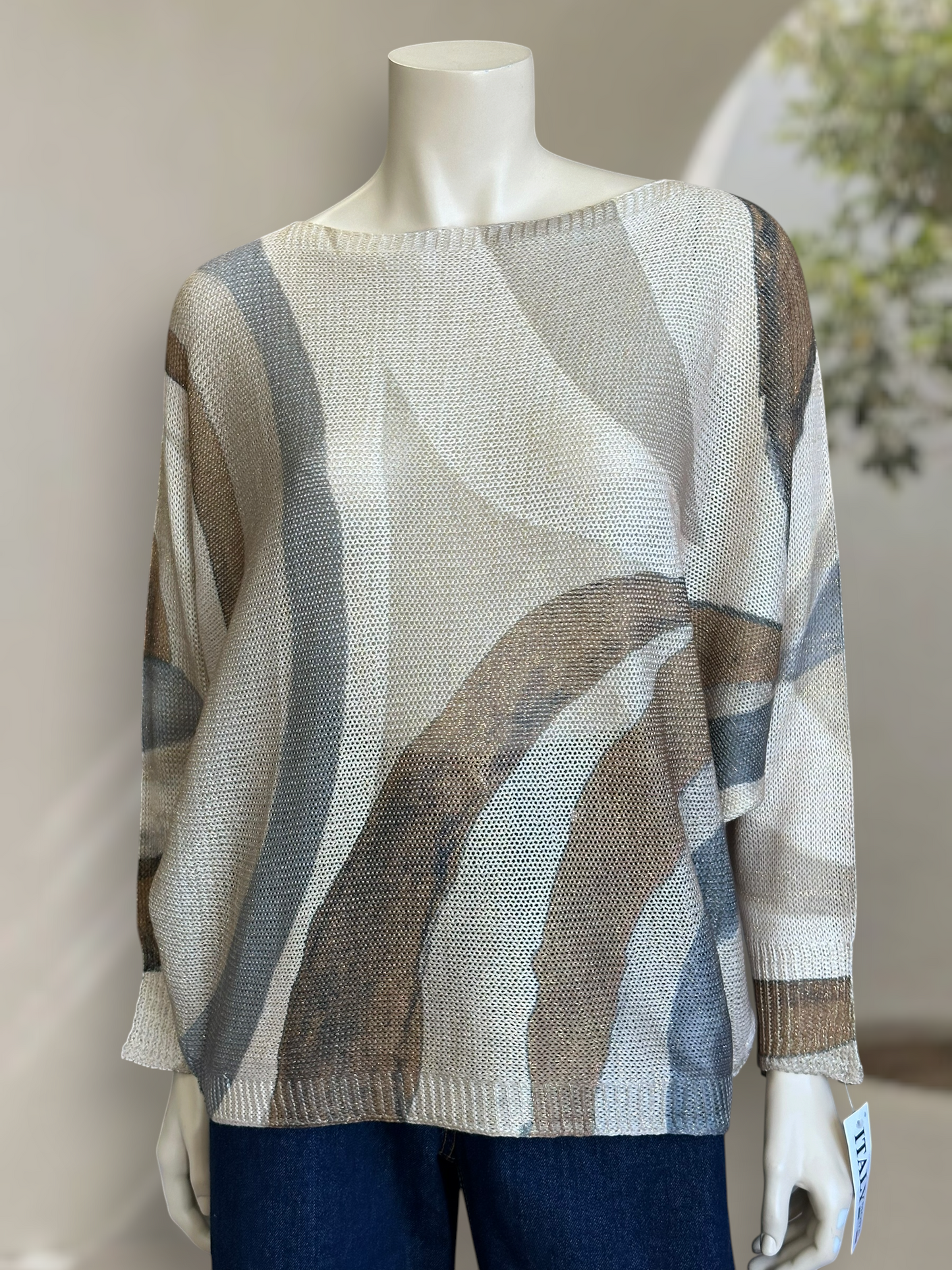 Sweater Italiano Lurex Knit