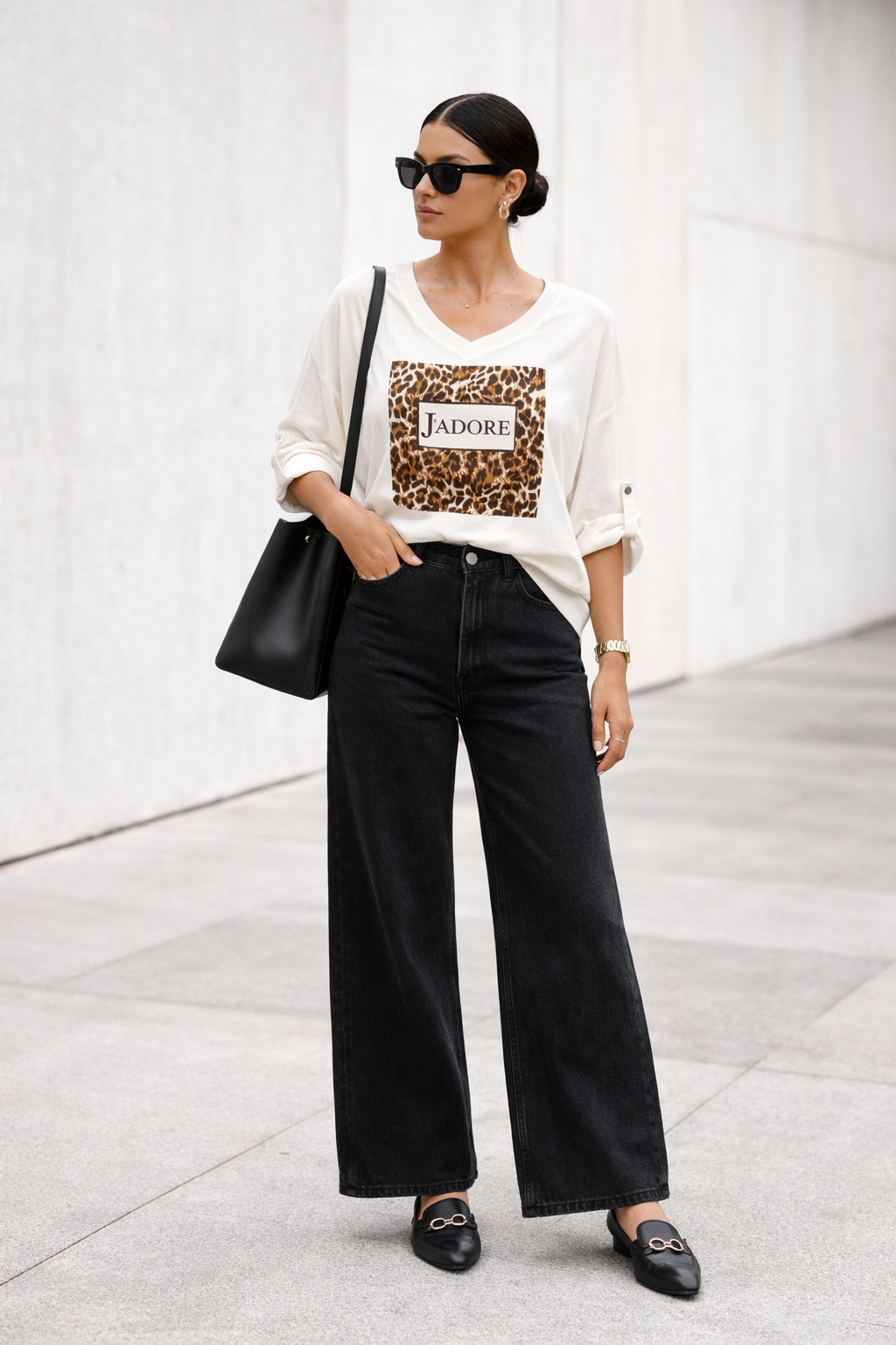 Polera J’ Adore Blanco Natural