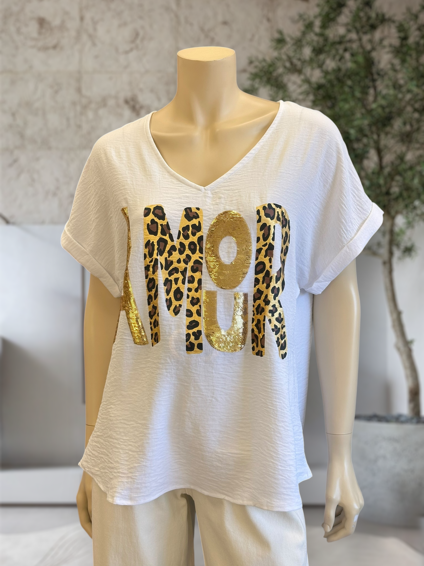 Blusa Amour Blanco