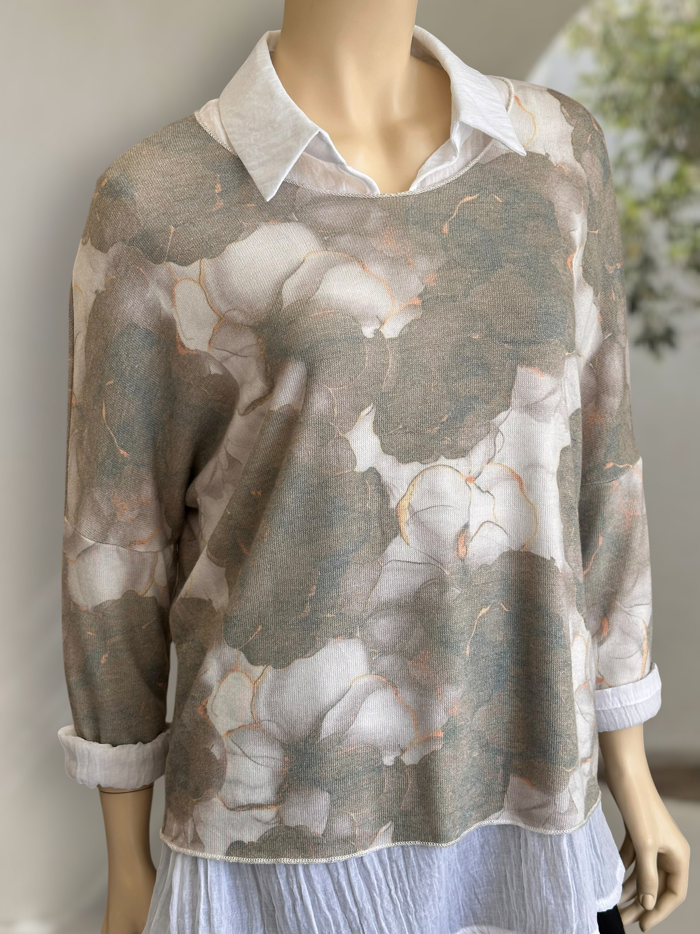 Sweater Bloom Verde