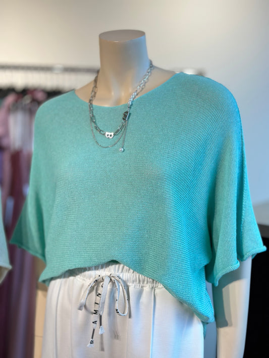 Sweater Hilo Italiano Menta