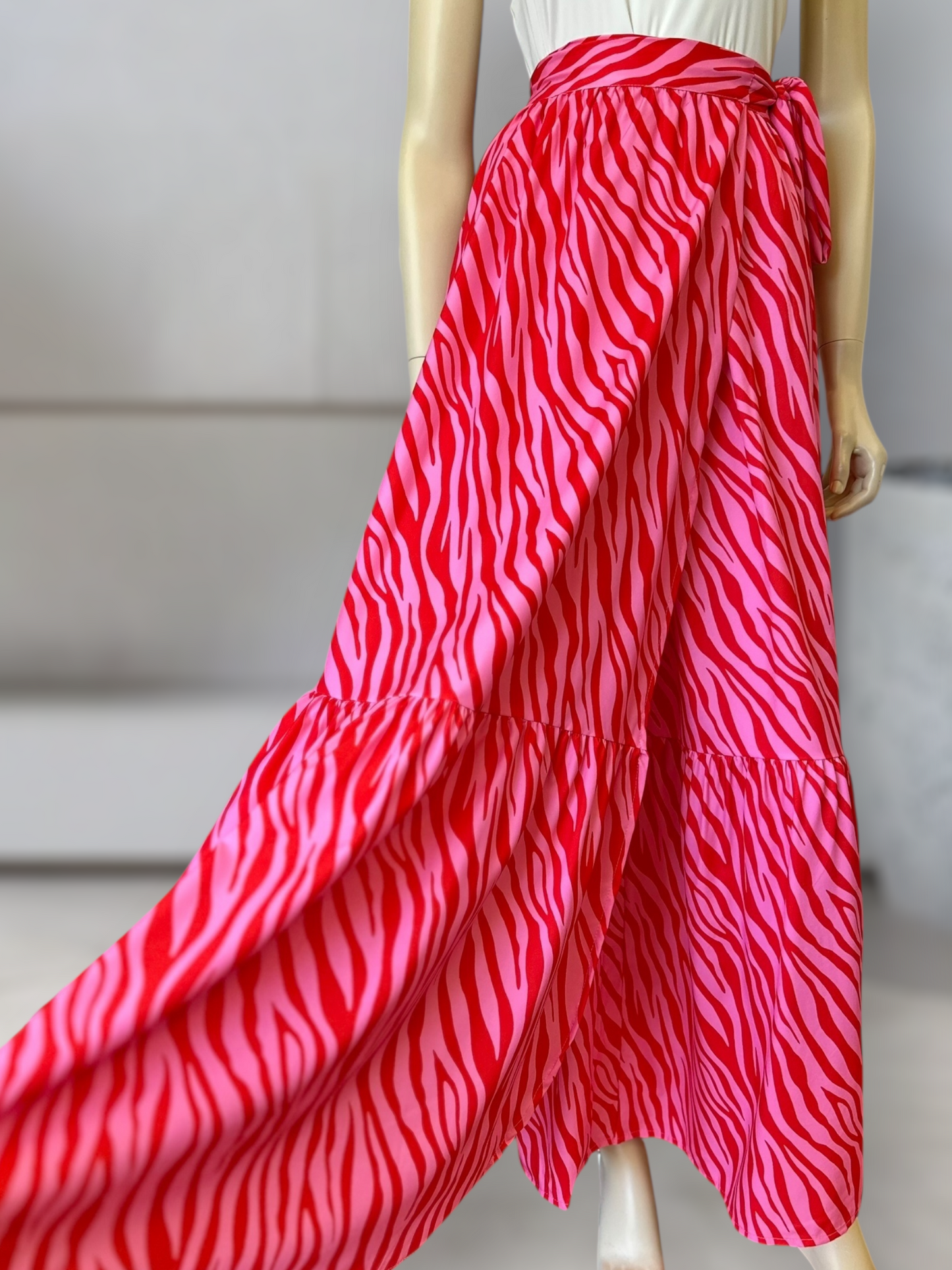 Falda Envolvente Rosa