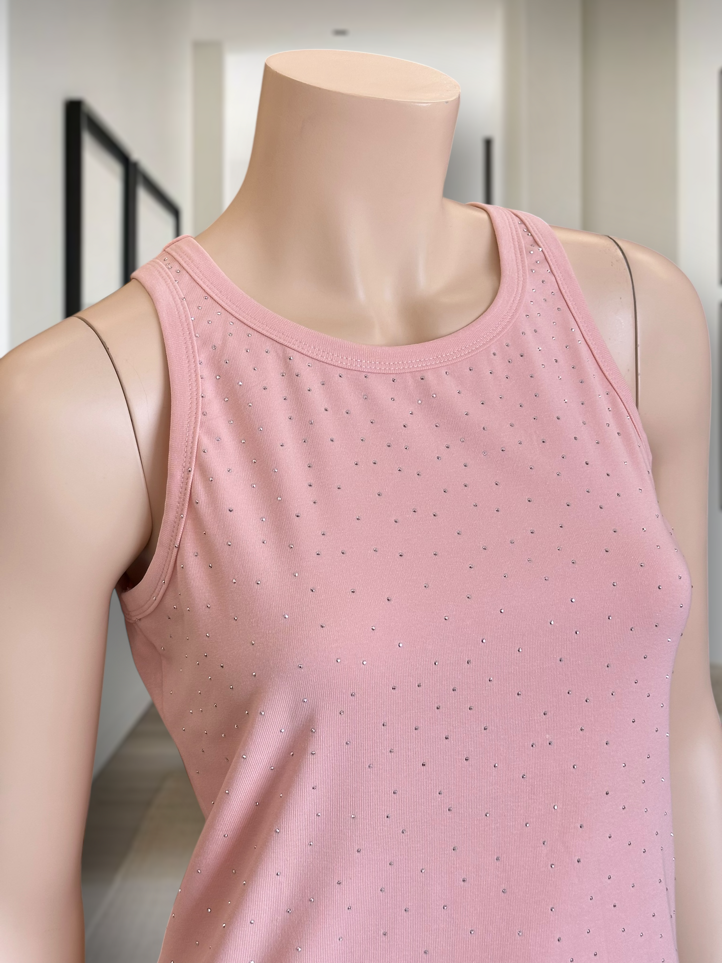 Polera Brillos Italia Rosa