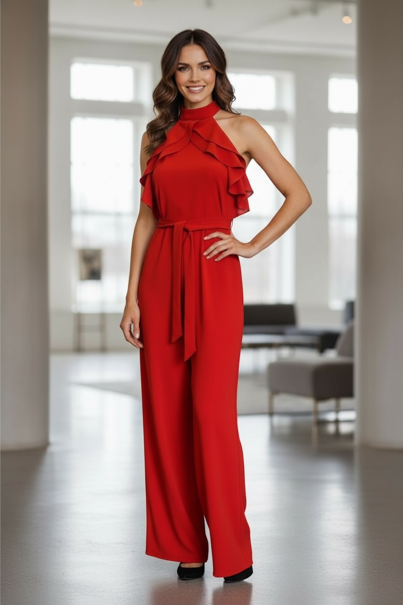 Enterito Spandex Rojo