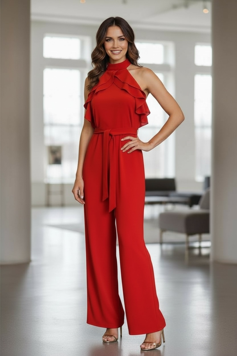 Enterito Spandex Rojo